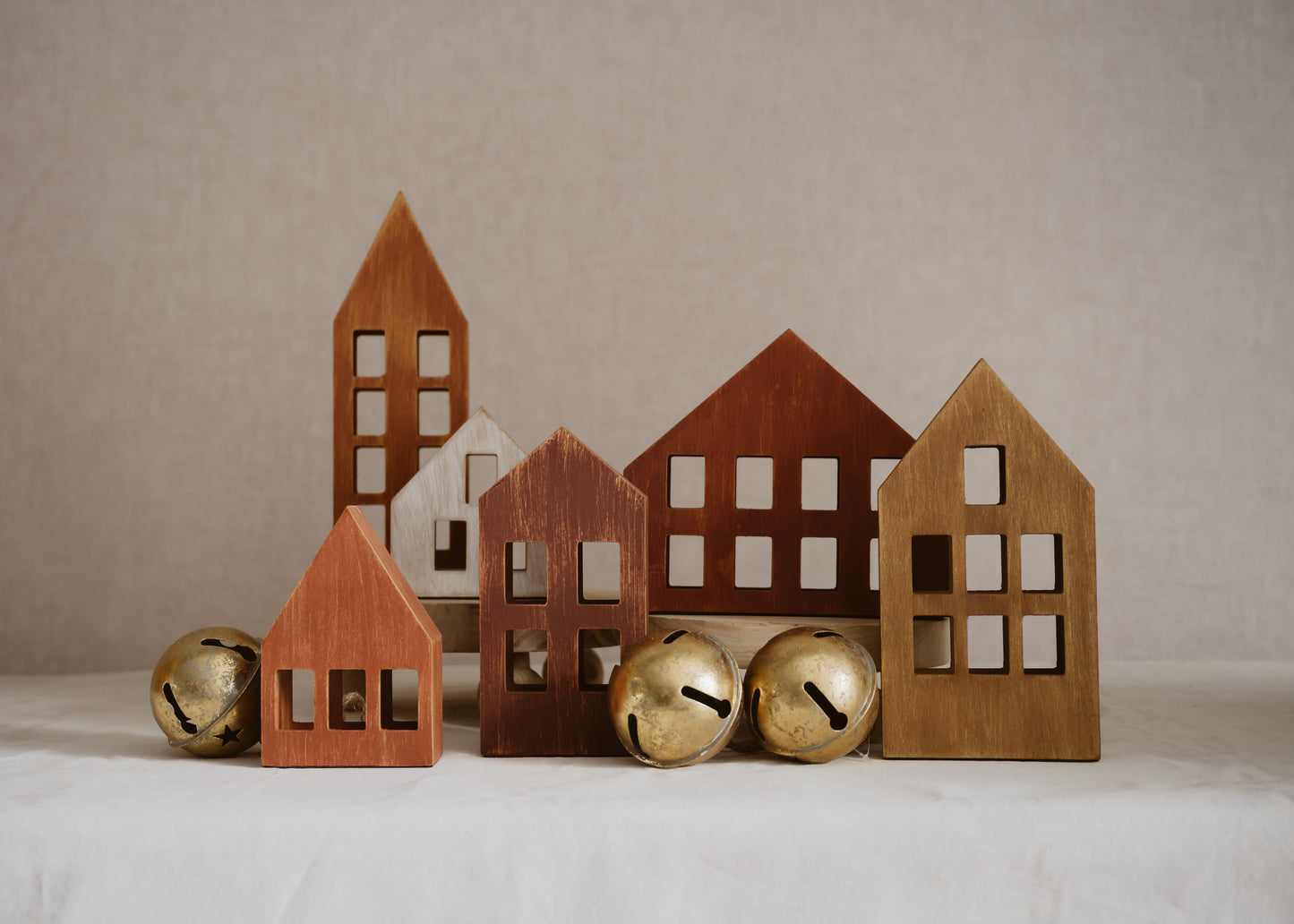 Casas decorativas de madera