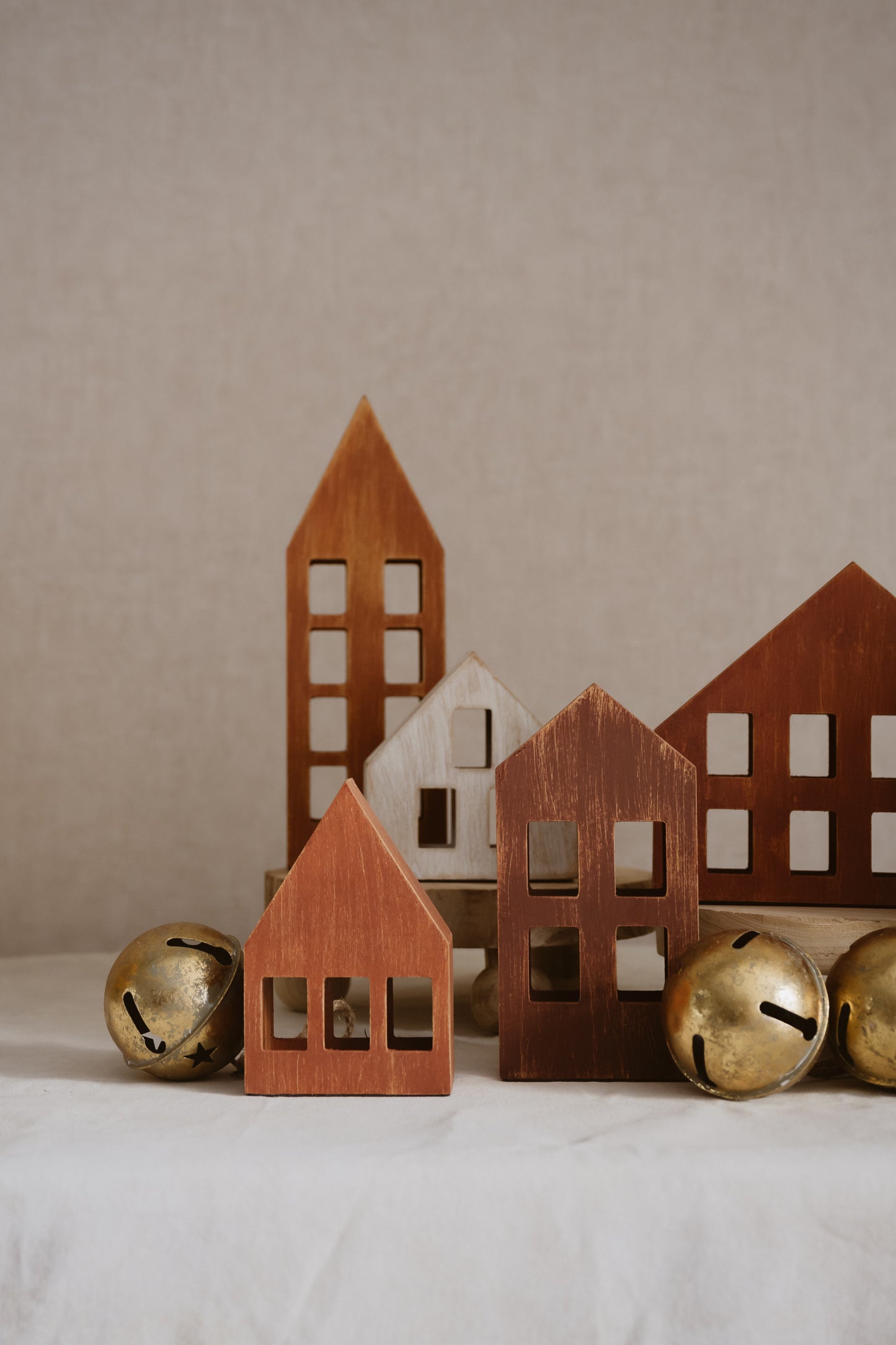 Casas decorativas de madera