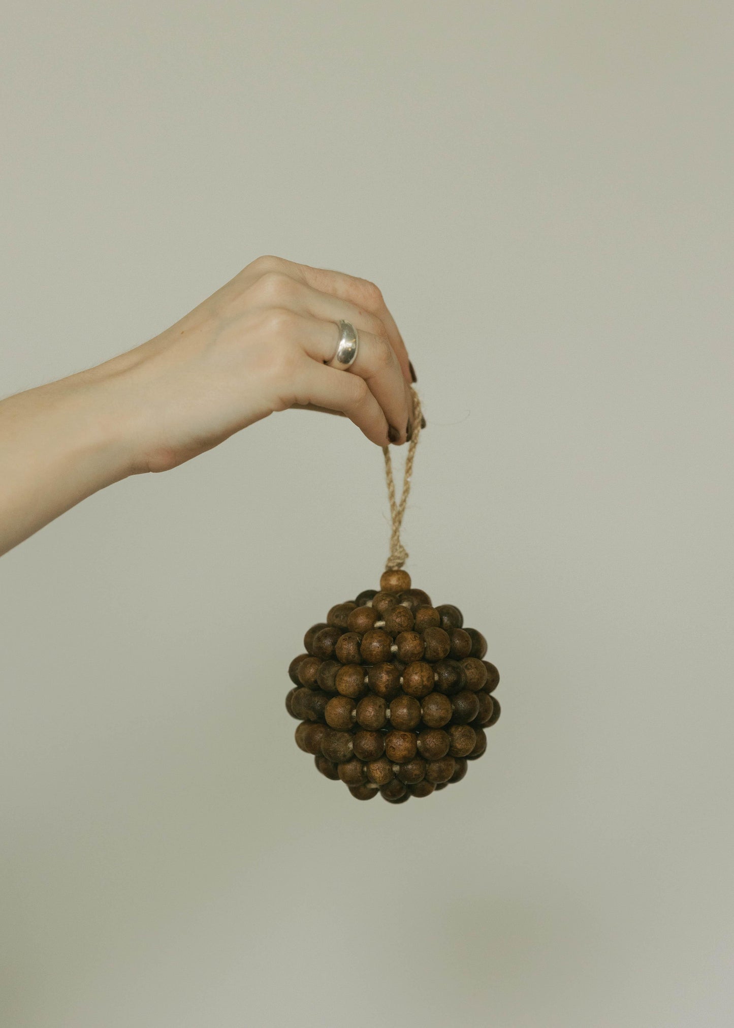 Esfera Cuentas de Madera 10 CM