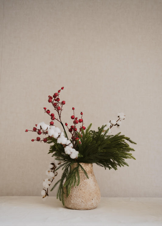 Vara Berries con Cristales 30"