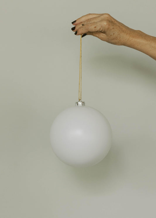 Esfera Blanco Mate 15 CM